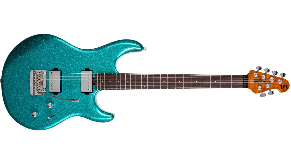 Ernie Ball Music Man Luke III in Ocean Sparkle