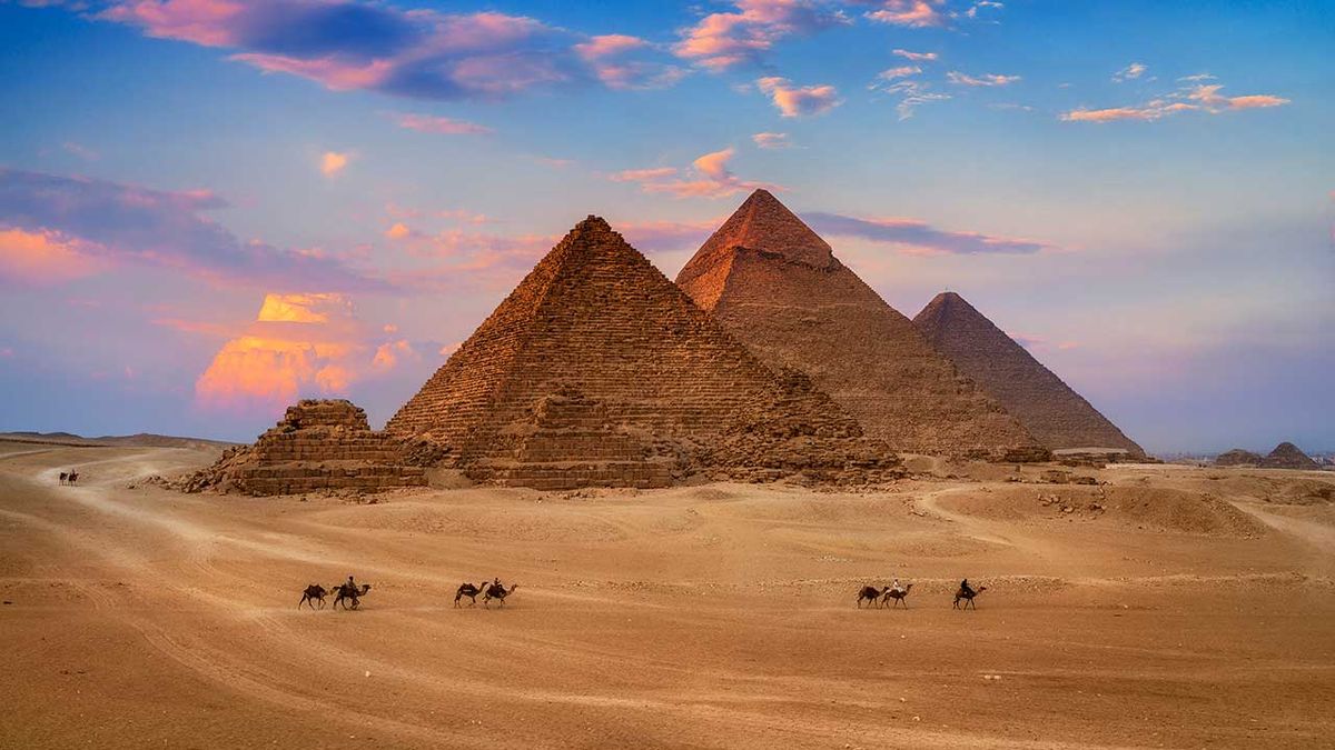 The Pyramids at Giza