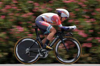 Stevens wins Tour of California time trial