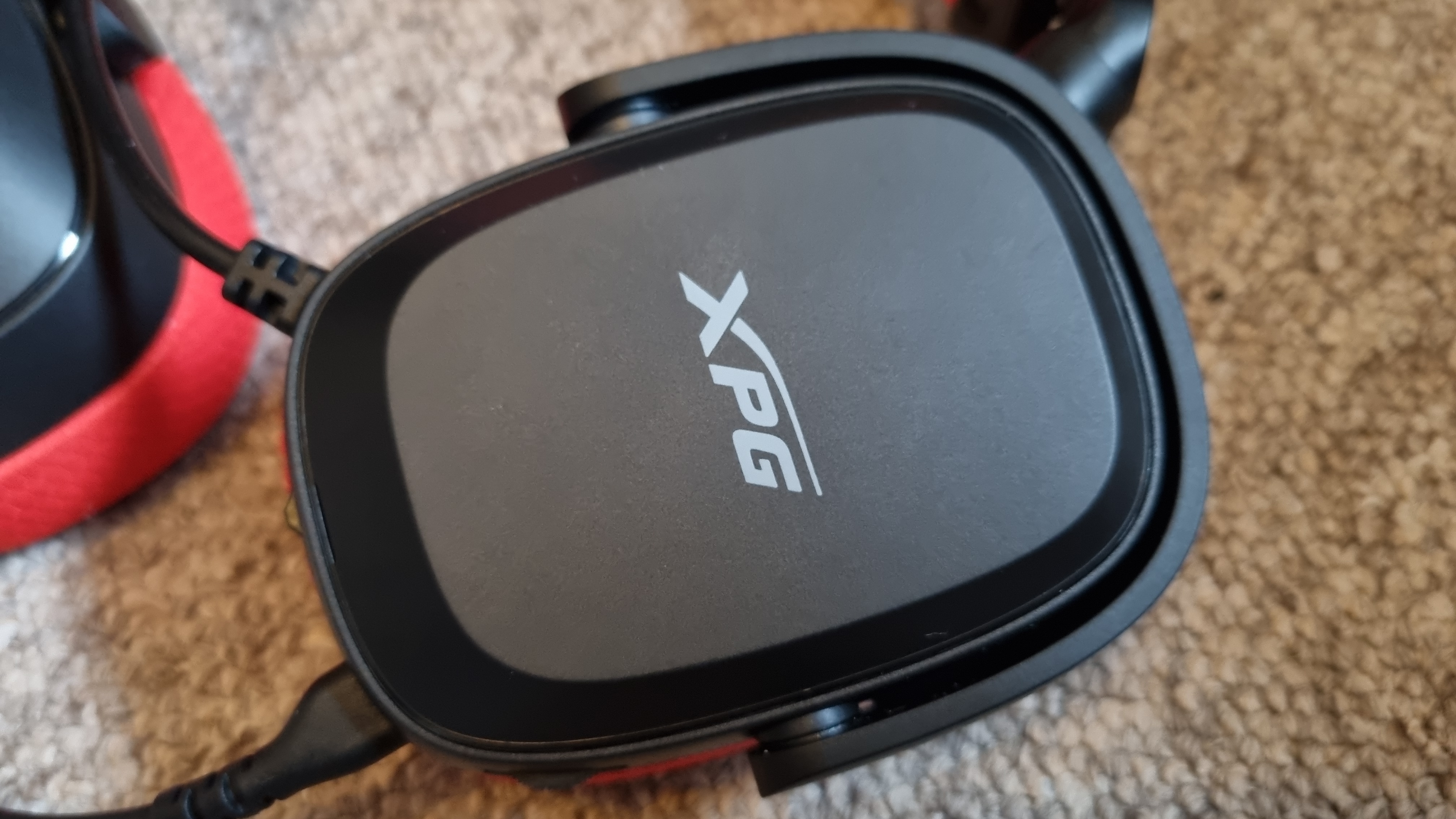 The outer earcup of the XPG Precog Studio.