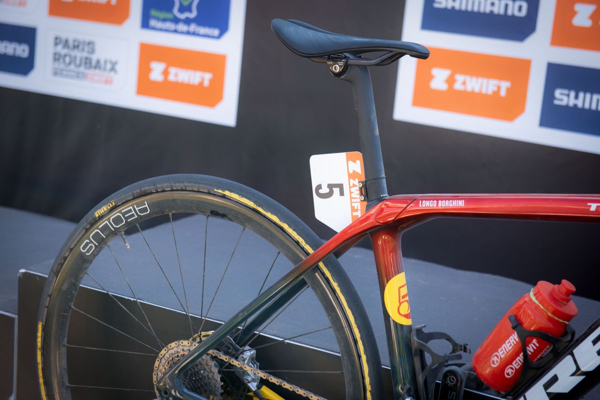 Elisa Longo Borghini Paris-Roubaix race-winning Trek Domane