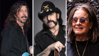 Photos of Dave Grohl, Lemmy and Ozzy Osbourne