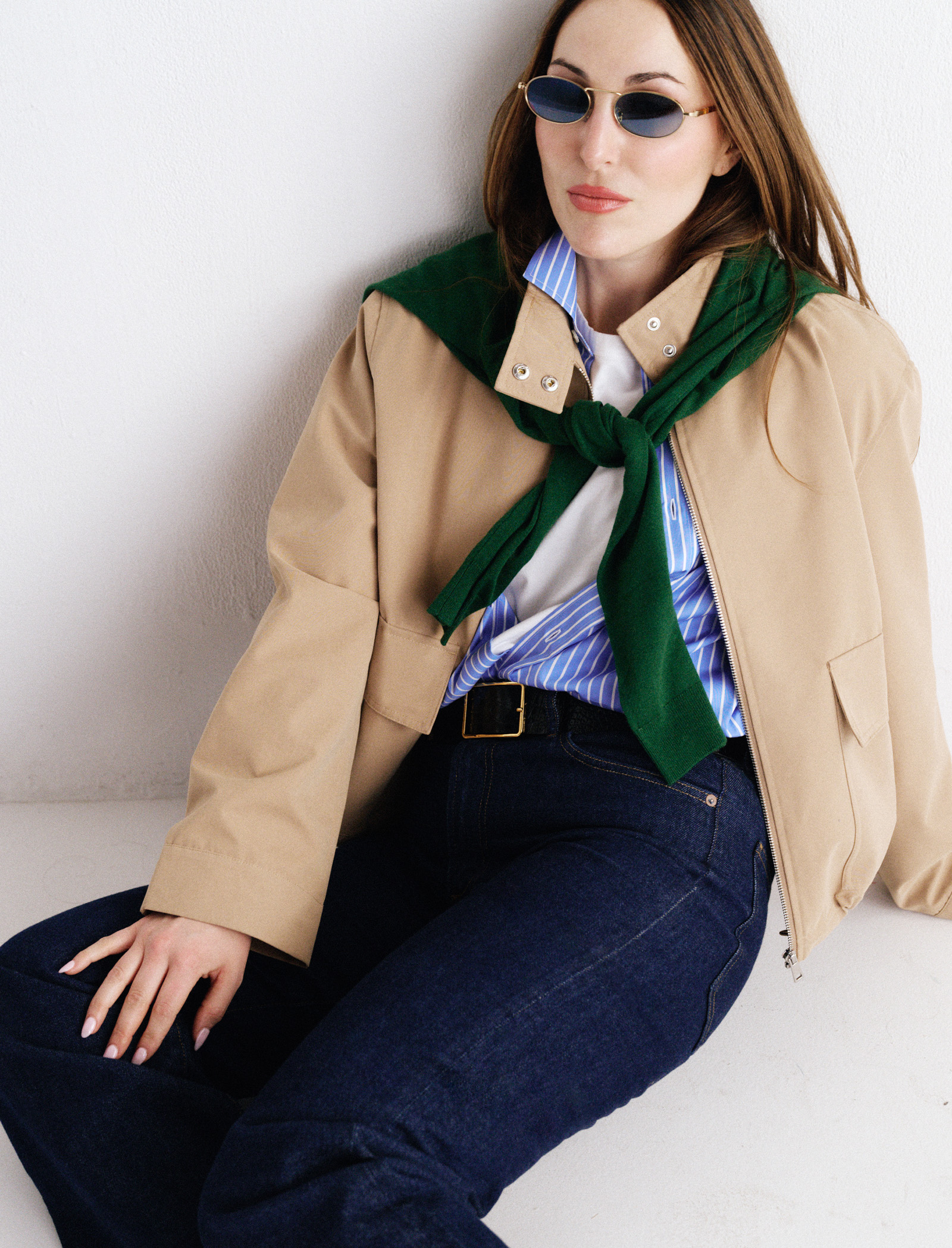 Who What Wear, The Great Try-On, Spring 2026: dark-wash jeans