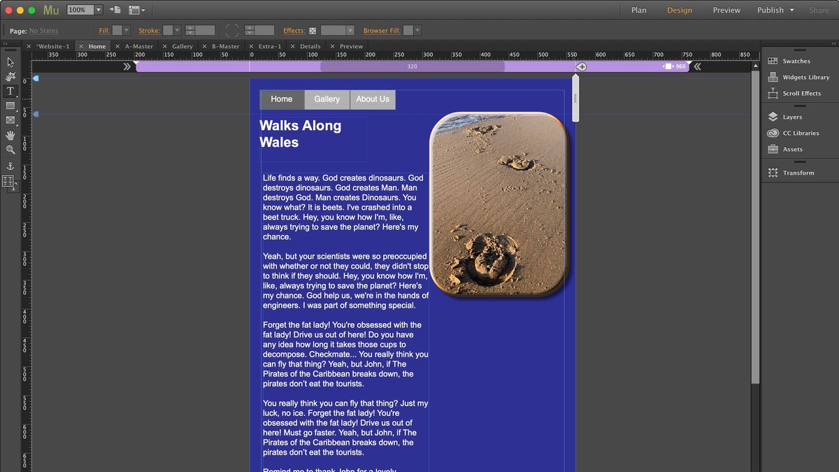 Adobe Muse Review Techradar Adobe Muse Review Techradar
