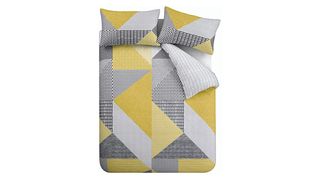 Catherine Lansfield Larsson Geo Easy Care Double Duvet Set