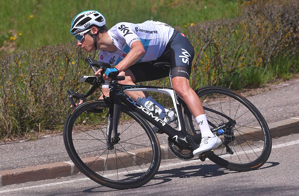 Kenny Elissonde (Team Sky) at Tour of the Alps