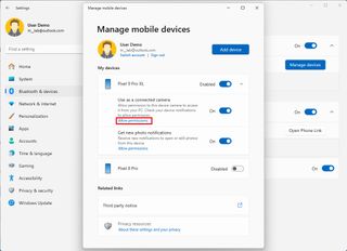 Manage Mobile Devices allow permissions