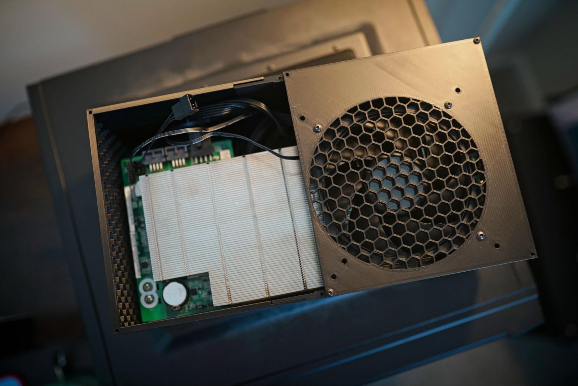 BC-250 inside a case