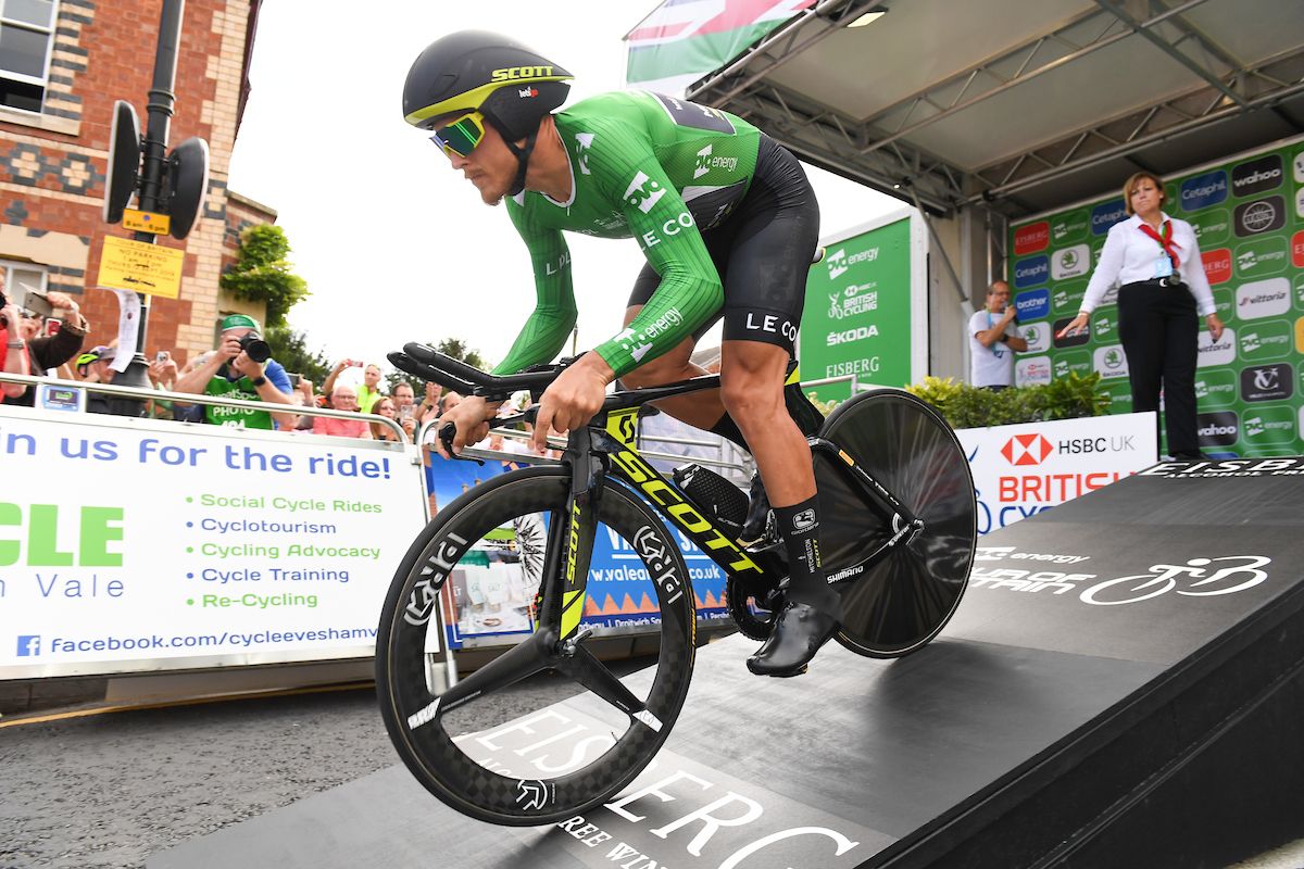 Tour of Britain stage 6 time trial in Pershore