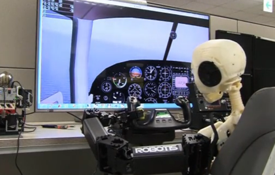 Korean scientists have created a humanoid robot pilot, because drones aren&amp;#039;t everything