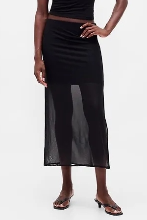 Gap, Mesh Midi Skirt
