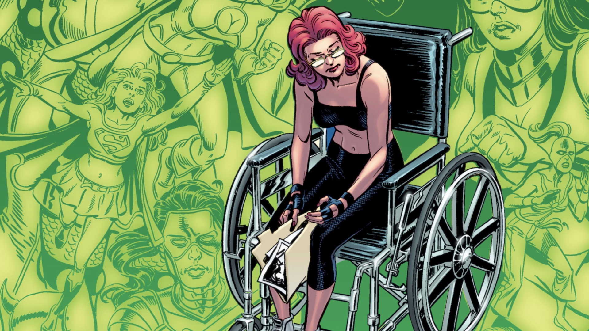 Барбара гордон в инвалидном кресле