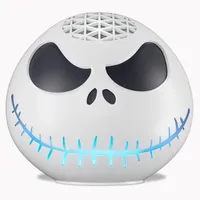 Amazon Echo Dot 5 + Jack Skellington cover