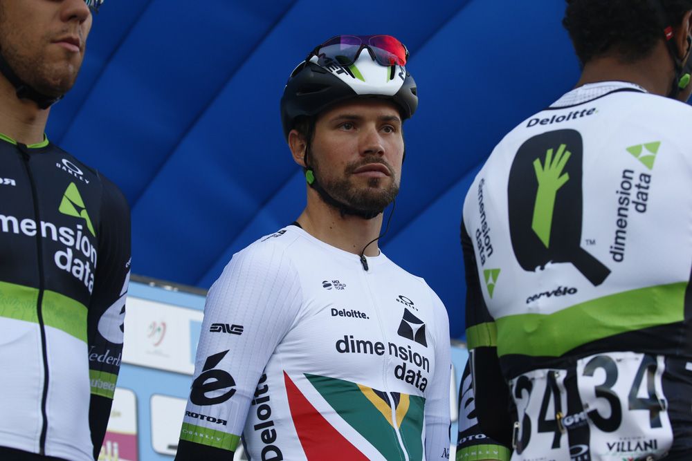 South African national champion Reinardt Janse Van Rensburg (Dimension Data)