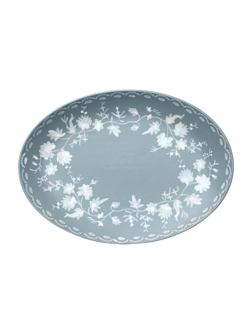 Meadowlark Hand-Painted Serving Platter