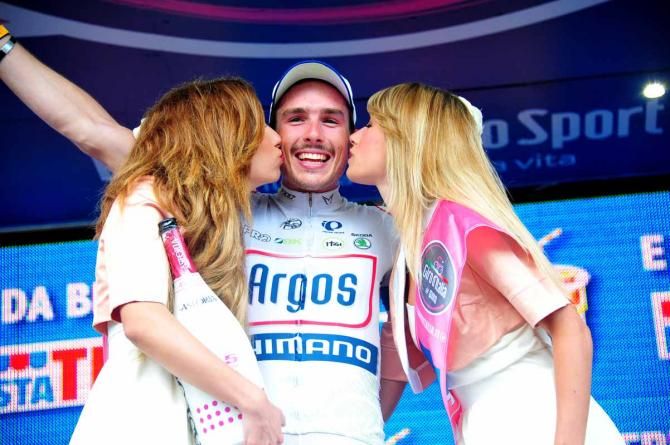John Degenkolb (Argos-Shimano) was all smiles on the podium