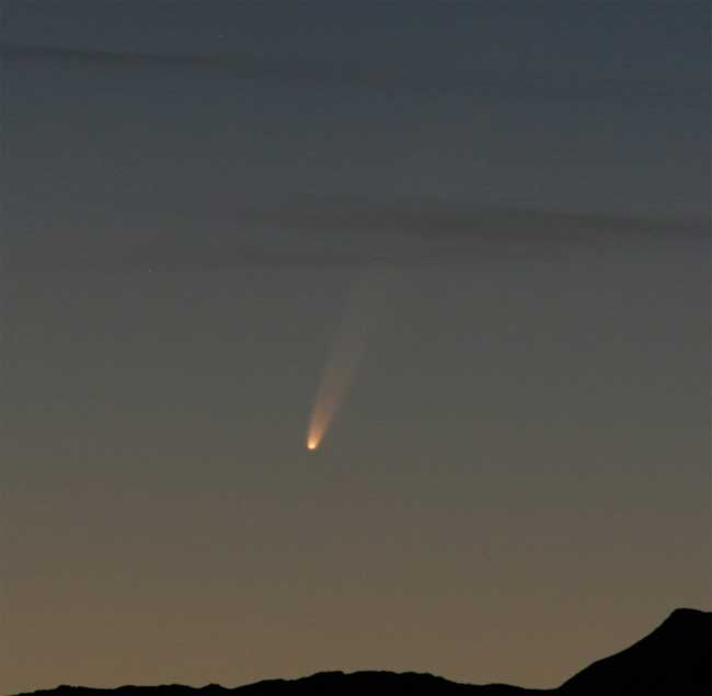 Comet&#039;s Tail Tames Sun&#039;s Fury 