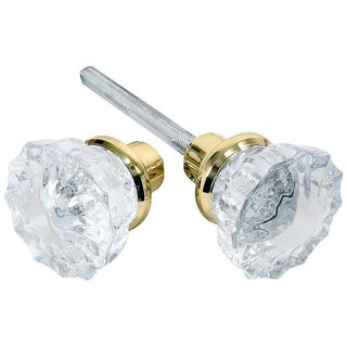 Tuff Stuff Tools Mortise Lock Crystal Glass Door Knob