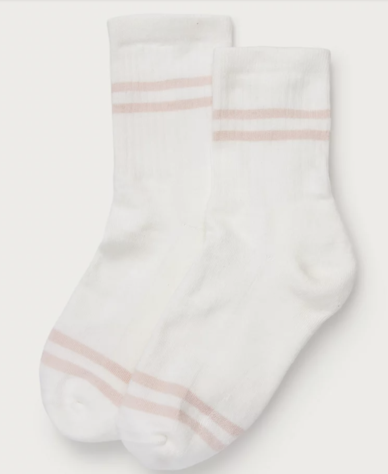 the white company, Ribbed Double Stripe Socks