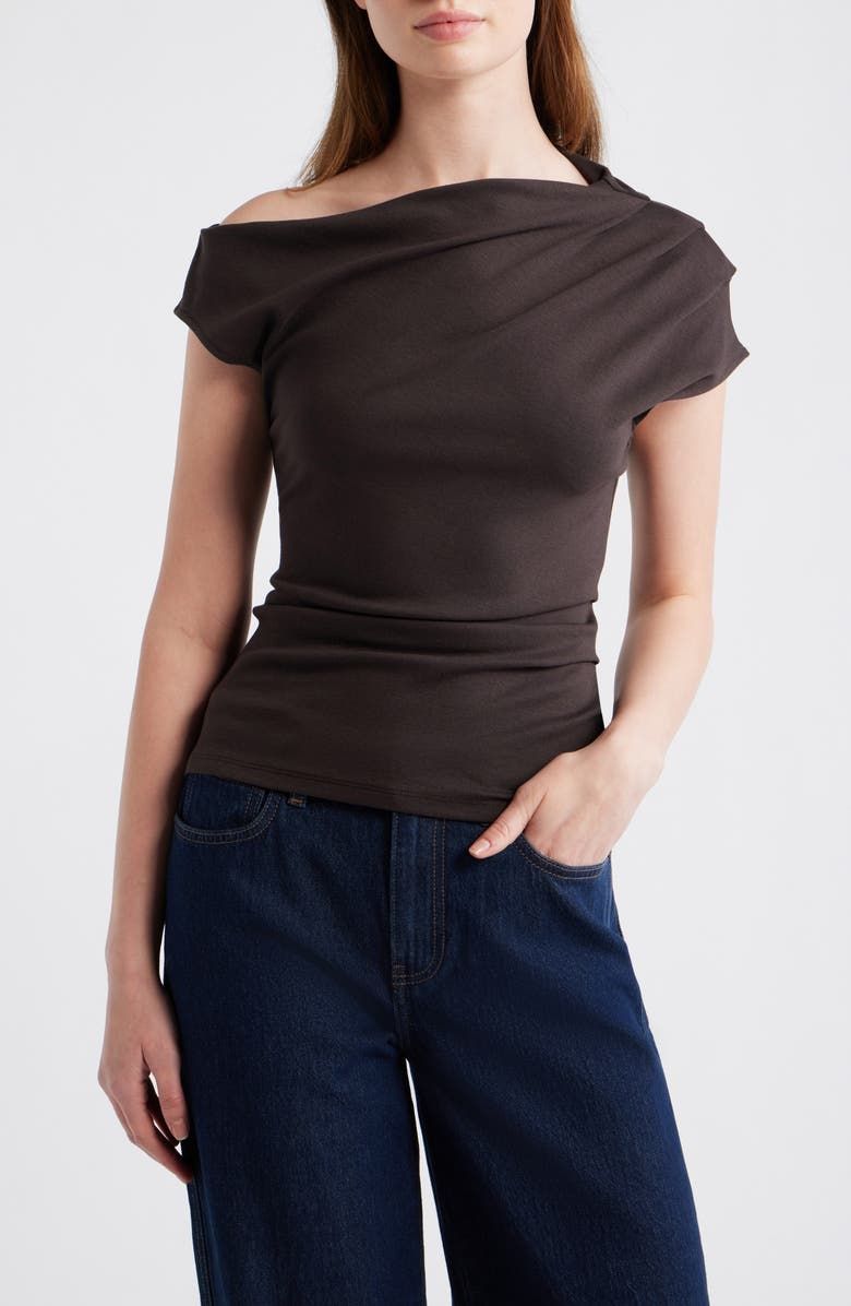 Asymmetric One-Shoulder Top