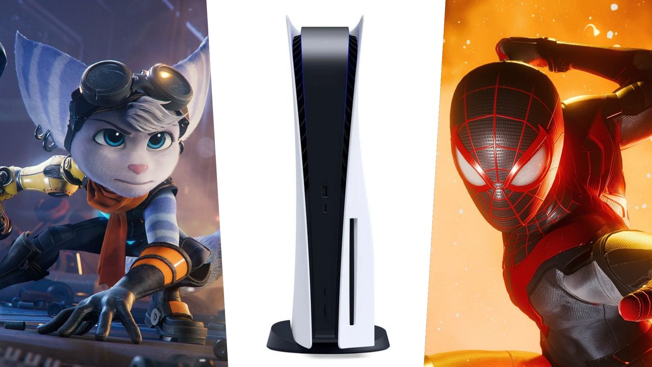 Rivet in Ratchet &amp; Clank / Sony PS5 console / Spider-Man Miles Morales