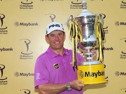 Lee Westwood defends the Maybank Malaysian Open