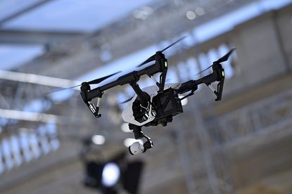 Drone featured in Isabel Marant's fashion show