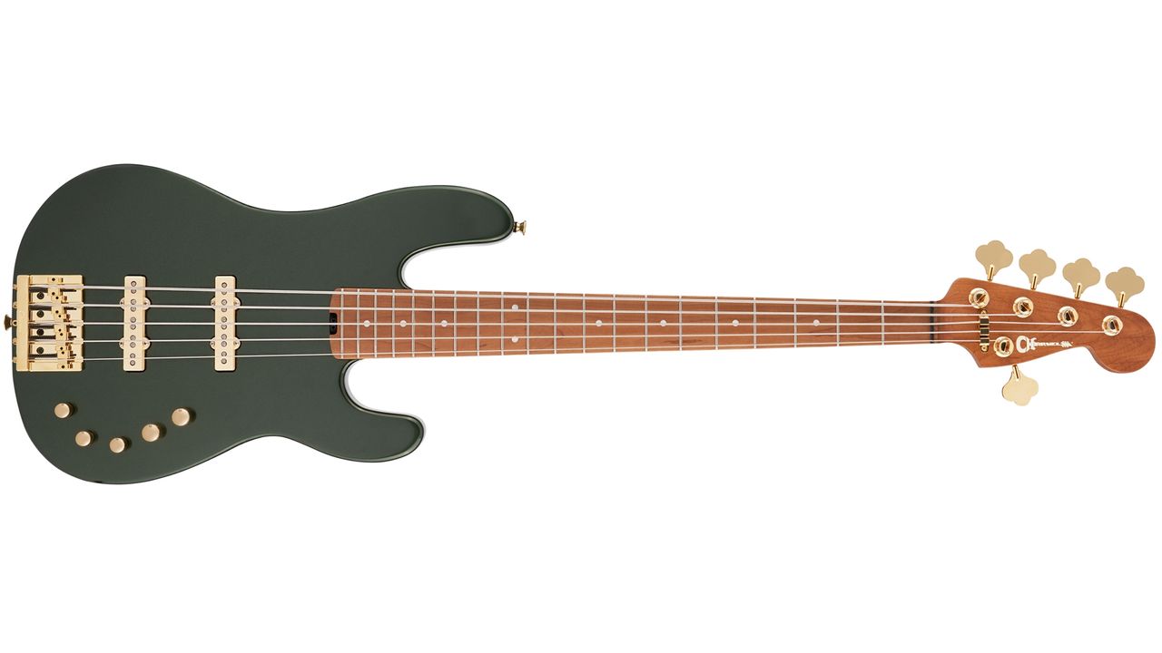Charvel Pro-Mod San Dimas Bass JJ V Lambo Green Metallic