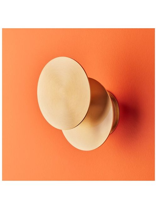 Franz Rechargeable Wall Light in Antique Brass