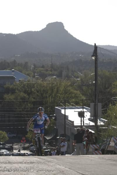 Catharine Pendrel races toward victory