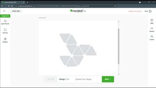 Nanoleaf Design Web Interface Screenshot