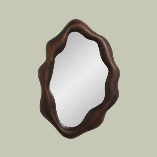 Sophie Sellu Amma Mirror in Wood