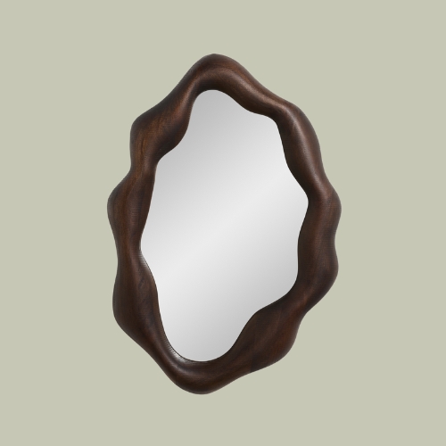 Sophie Sellu Amma Mirror in Wood