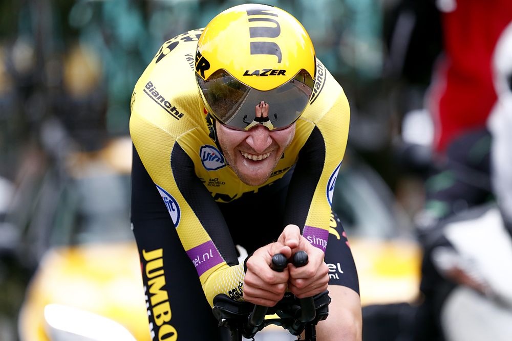 Laurens De Plus (Jumbo-Visma) at the BinckBank Tour stage 6 time trial
