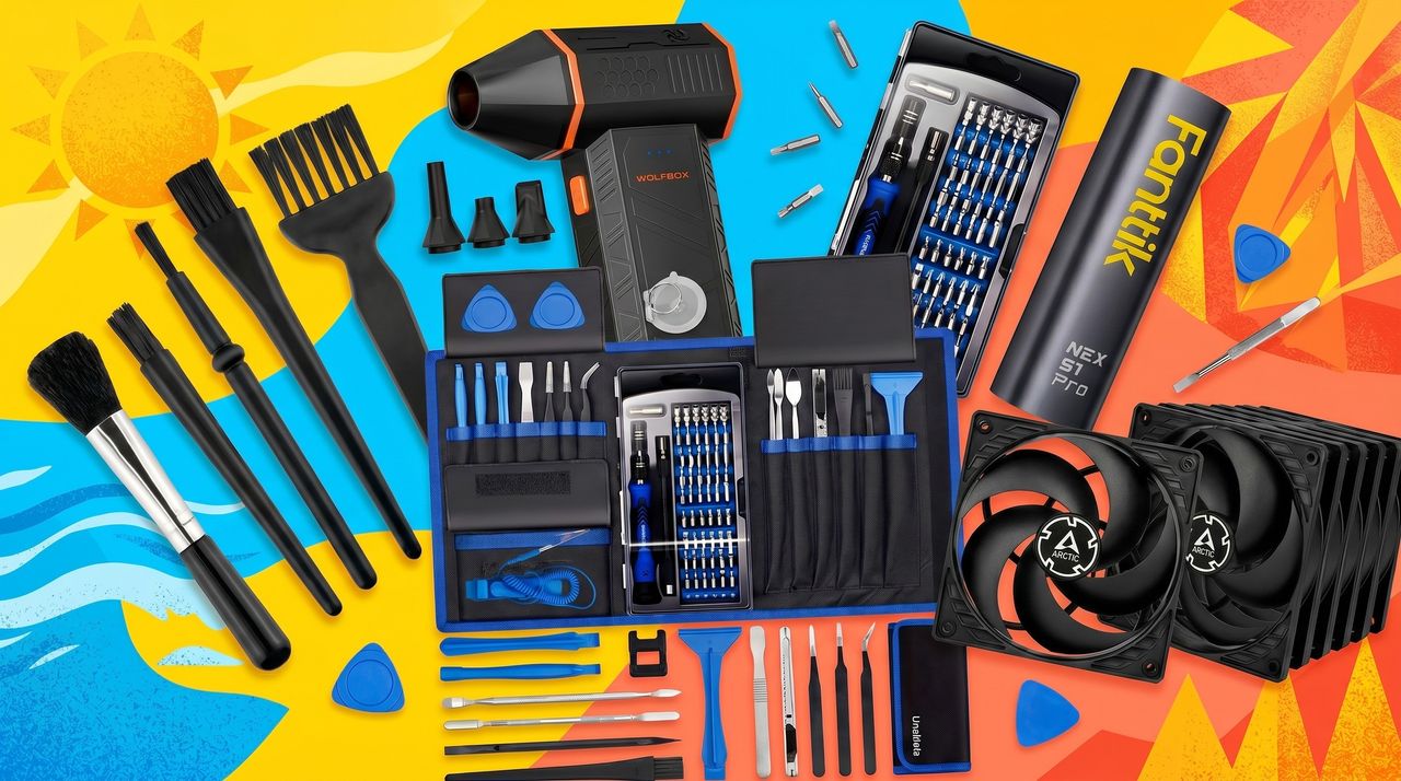 Summer's nearly here, so it's time to clean your gaming PC and banish soaring temperatures for another year