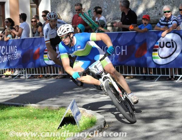 Miha Halzer (Slovenia) was incredibly fast