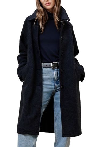 Banana Republic Knit Mac Coat