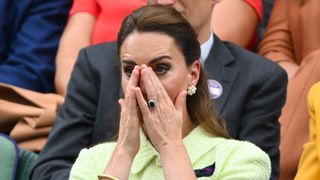 Kate Middleton watching Wimbledon, 2023