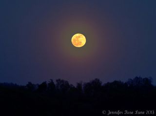 Full Moon Over West Virginia