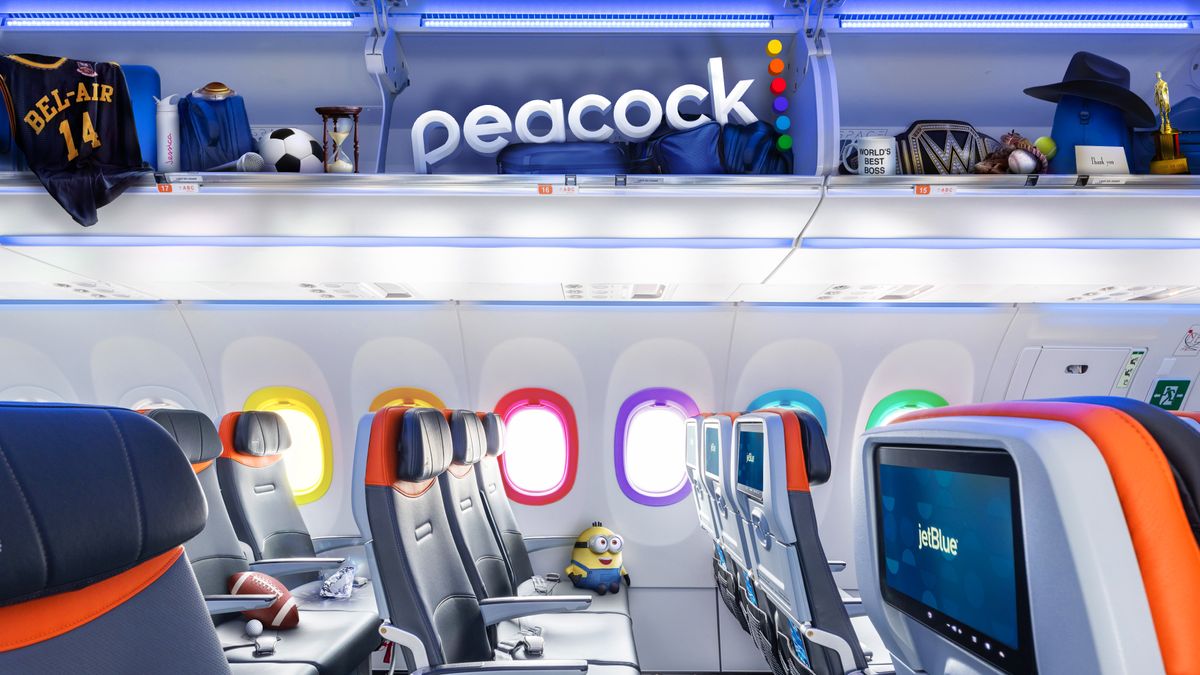 Peacock JetBlue