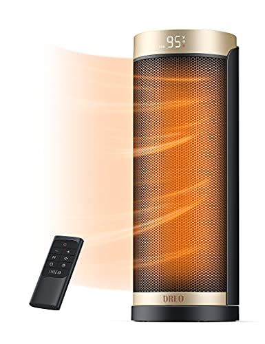 DREO 1500w Electric Heater, 70&deg; Oscillation