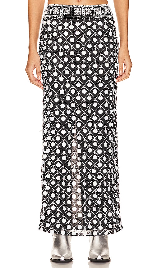 Cirie Embellished Maxi Skirt