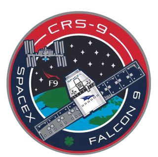 CRS-9 Mission Logo