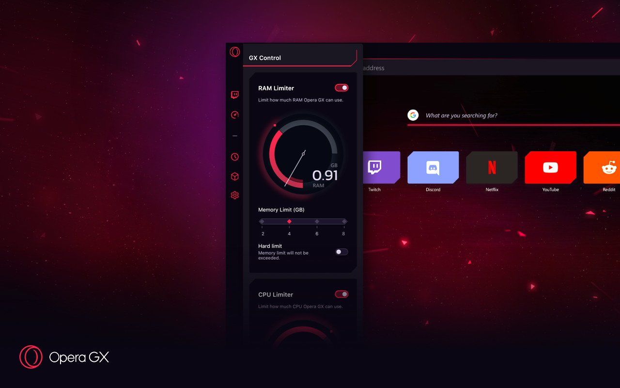 Opera GX, a browser built for gamers, launches into early access