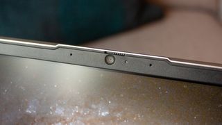 Close up of a Lenovo IdeaPad 5 14-inch webcam