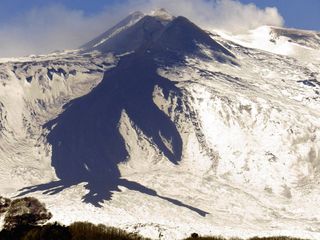 Mount Etna's newest lava flow