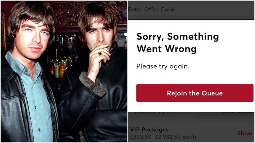 Oasis/Ticket error