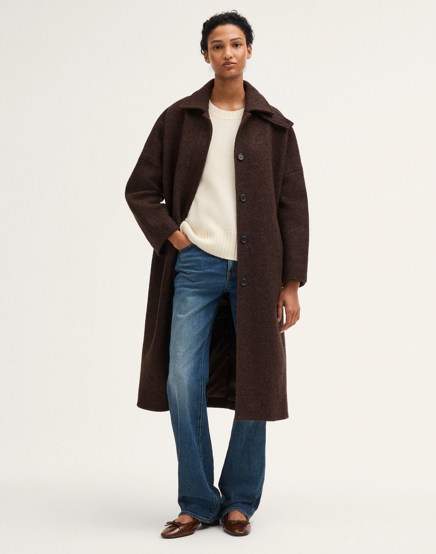 The Simone Cocoon Coat