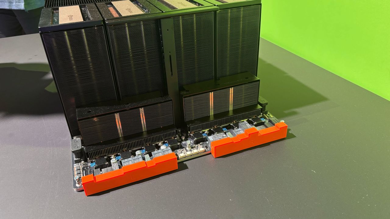 Nvidia Blackwell Ultra B300 racks and servers