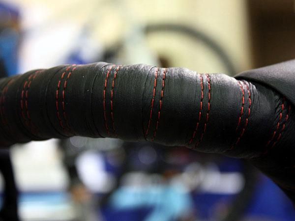 HandleBra's waterproof leather bar tape boasts a superb overall quality and feel plus multiple stitching and color options.